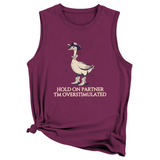 CUTE GRAPHIC TANK TOP FOR WOMEN LOOSE FIT_CWTTSL0421