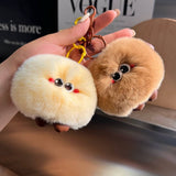 CUTE PLUSH BREAD CAR KEYCHAIN BAG ACCESSORIES_CWMM2593