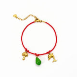 ORIGINAL HANDMADE COLORFUL FRUIT ROPE BRACELET_CWAJE4595