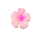 SWEET FLOWER UPDO HEART PETAL HAIR CLAW CLIP_CWMM4987