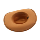 Western Cowboy Fedora Hat Ethnic Design_Cwah04443