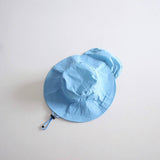 CHILDRENS CANDY COLOR THIN SHAWL BUCKET HAT_CWAH2862