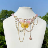 PEARL BEADED NECKLACE WITH PENDANT_CWAJE1157