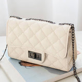 Diamond Pattern Quilted Purse Shoulder Bag_Cwab007-B20331