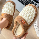 Winter Slippers Warm Cushioned Slides House Shoes_Cwshs0299
