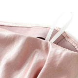 LACE TRIMMED SATIN A LINE MIDI SKIRT WITH DRAPING_CWBMS0327