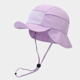 CHIC REVERSIBLE QUICK DRY SUN HAT FOR WOMEN_CWAH3888
