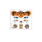 KIDS CHRISTMAS UNICORN PANDA FACE TATTOOS_CWMM8256