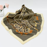 PAISLEY PRINT SATIN SCARF VERSATILE NECK WRAP_CWASC1171