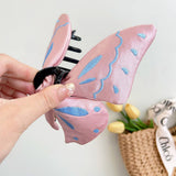 Sweet Butterfly Hair Claw Clip Fashion Accessory_Cwaha07372