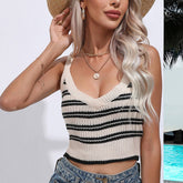 V-Neck Knit Camisole Vest