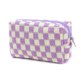 KNITTED LARGE CAPACITY COSMETIC BAG STORAGE BAG_CWAB1214