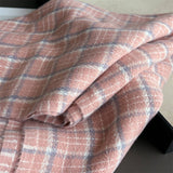 Vintage Plaid Winter Cashmere Feel Tassel Scarf_Cwasc03259