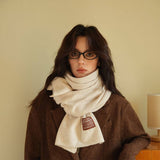 BLEND KNIT SCARF STRETCHY WARM UNISEX WRAP_CWASC2311