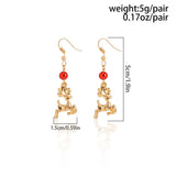 Versatile Deer Bow Simple Earrings