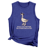 CUTE GRAPHIC TANK TOP FOR WOMEN LOOSE FIT_CWTTSL0421