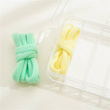 1BOX 25PCS ELASTIC HAIR TIES CANDY COLOR HAIRBANDA_CWAHA1109