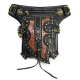 ROCK LEATHER RETRO PUNK PURSE SHOULDER BAG_CWAB0630
