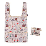 FOLDING DOUBLE SHOPPING BAG LARGE HANDBAG_CWAB1818