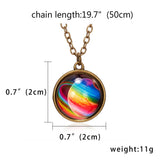 FASHION GALAXY UNIVERSE LUMINOUS NECKLACE_CWAJE2430