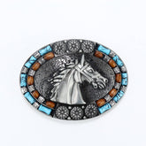 Western Retro Belt Buckle For Men_Cwabe0429