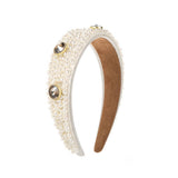FASHION WIDE BRIMMED RHINESTONE PEARL HEADBAND_CWAHA2131