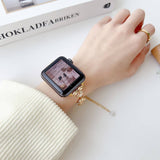 APPLE WATCH 9 CATS EYE METAL BRACELET STRAP_CWWW0064