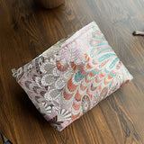 Vintage Makeup Bag Phoenix Tail Travel Wash Pouch_Cuab00739