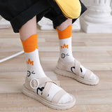 CUTE CARTOON PURE COTTON SOCKS WITH ALL SEASONS_CWMS0536