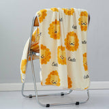 CORAL FLEECE PRINTED SHOWER CAP TOWEL BATH TOWEL_CWMM2326