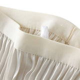 PLEATED HIGH WAIST MIDI SKIRT WITH FISHTAIL DESIGN_CWBMS0342