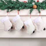 CHRISTMAS CARTOON PLUSH DOLL SOCKS CANDY GIFT BAG_CWMS1441