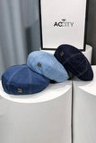 DENIM FASHION BERET CAP_CWAH0484