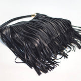 Cwab4540_Soft Leather Double-Sided Tassel Handbag