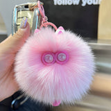 Cwmm10411_Cute Cat Keychain Bag Charm Gift