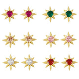MINIMALIST STAR STUDDED DIAMOND EARRINGS_CWAJE1010