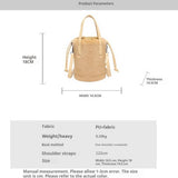 SOFT PLUSH BUCKET BAG WOMEN CROSSBODY SHOULDER_CUAB00558