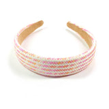 NEW WIDE BRIMMED STRAW HEADBAND_CWAHA0974