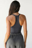 Y2K Style Solid Color Sexy Low-Cut Tight Halter Vest