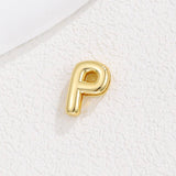 SIMPLE SMOOTH 26 LETTERS PENDANT NECKLACE_CWMM5874