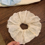 SWEET EMBROIDERED BOW LACE DOUBLE LAYER HAIRBAND_CWAHA3715