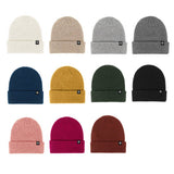 SOLID COLOR WINDPROOF AND COLD PROOF WOOL HAT_CWAH2451