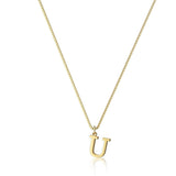 Simple And Fashionable Glossy 26-Letter Necklace
