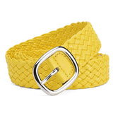 BRAIDED BELT IN BRIGHT CANDY COLOR FOR WOMEN_CWASC0570