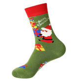THICK WARM TERRY CHRISTMAS SOCKS_CWMS1021