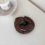 Soft Padded Pillow Scrunchie Elastic Hair Tie_Cwaha07987
