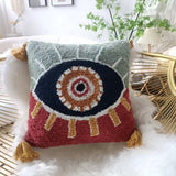DEVIL EYE PATTERN BOLSTER PILLOW FOR COUCH_CWMM0237