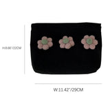THREE DIMENSIONAL FLOWER CARRY ON COSMETIC BAG_CWAB2145