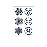 GARDENIA BLUE JUICE TATTOO STICKERS WATERPROOF_CWMM8359