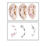 Waterproof Ear Tattoos Cute Cartoon Set_Cwmm8395